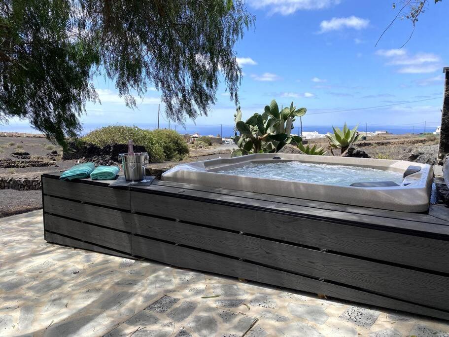 Cosy Finca, Sea Views, Jacuzzi La Asomada  エクステリア 写真